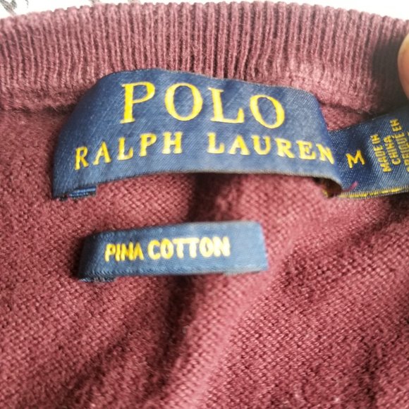 Classic Knit polo Vneck - Picture 2 of 2